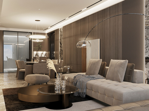 Modern Living&Dining Room