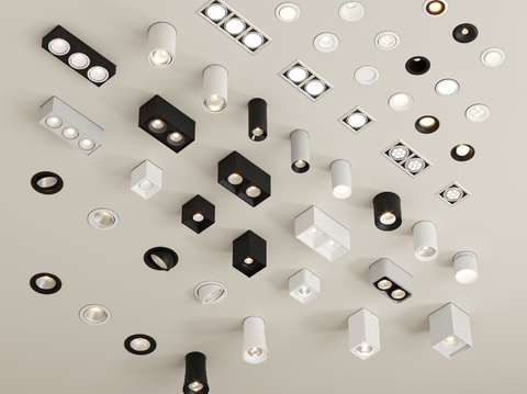 surface mounted Downlight magnetic lamp