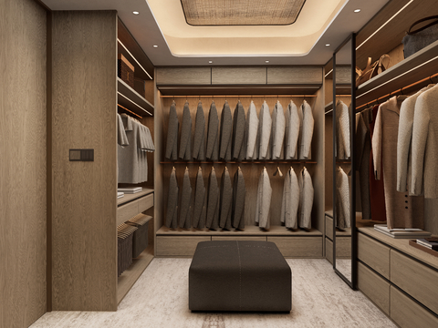 Modern Cloakroom