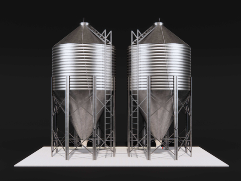 Tandem Silo Tapered Barn