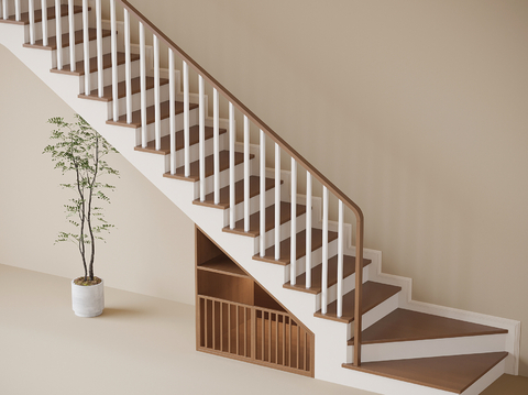 Modern Handrail Stairs