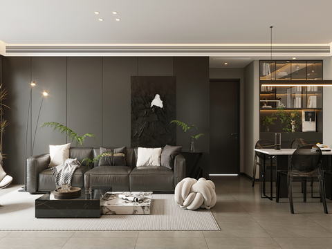 Modern Living&Dining Room