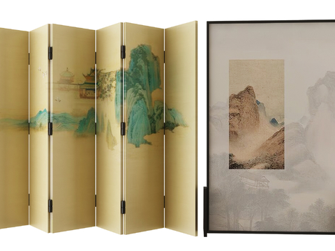 New Chinese Folding Screen