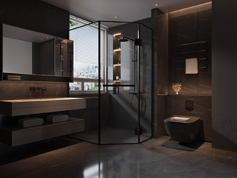 Modern Toilet Bathroom