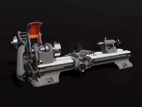 Industrial Equipment Lathe