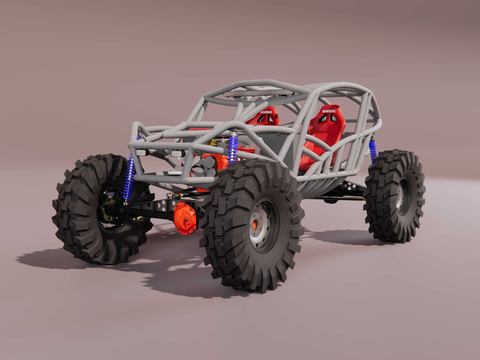 Modified car off-road vehicle