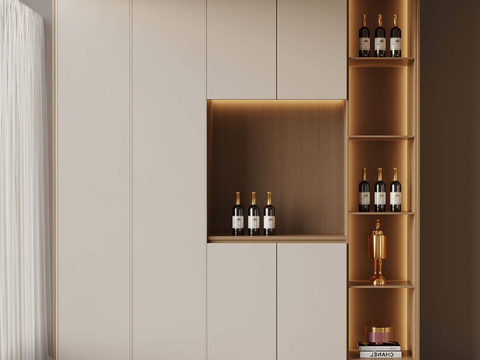 Modern Wine Cabinet Sideboard