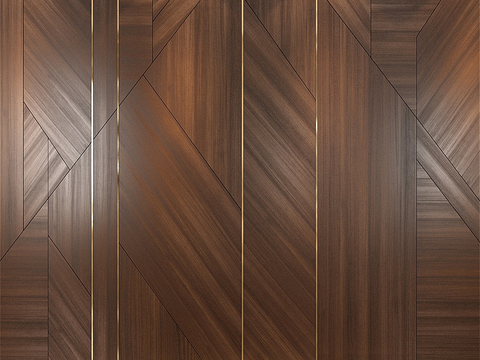 Wood veneer shaped Panel decorative wall panel