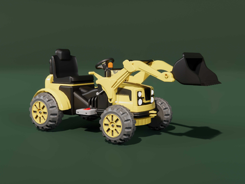 Children's car toy forklift