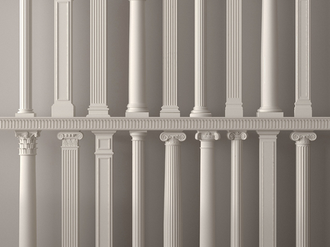 European Column Gypsum Column Gate Column Roman Column