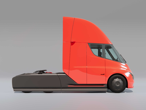 Tesla tractor trailer TeslaSemi