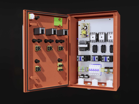 Air startup of distribution box relay