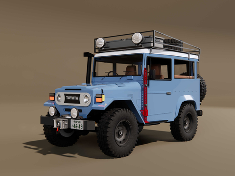 Toyota FJ40 car off-road vehicle