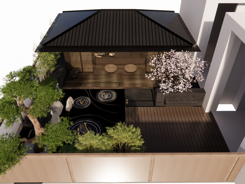 Modern Balcony Terrace Roof Garden