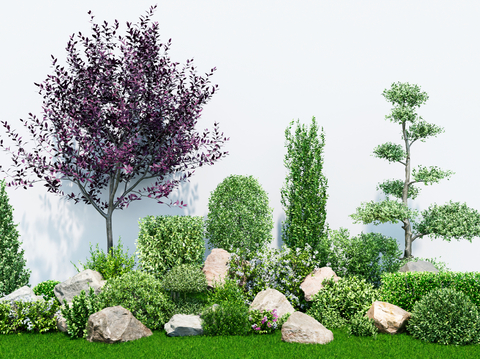 Modelling shrubs to build hedgerows