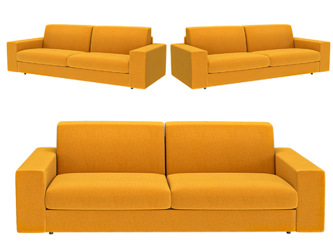 double sofa soft sofa