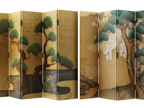 Neo-Chinese Style screen