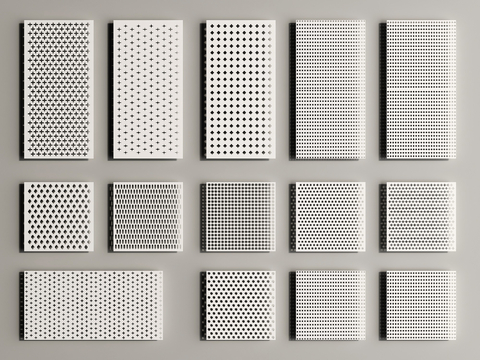 Perforated plate Hollow plate Perforated plate Wall