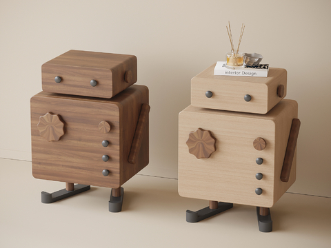 Modern kids Bedside Cabinet