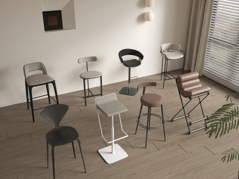 Modern Bar Chair Bar Stool High Stool