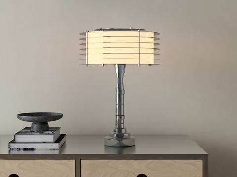 Industrial wind table lamp desktop table lamp