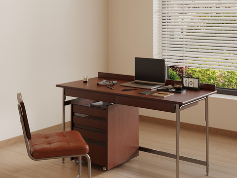 French Study Desk and Chair