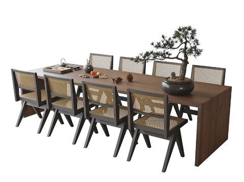 Italian Dining Table and Chair Bar Dining Table