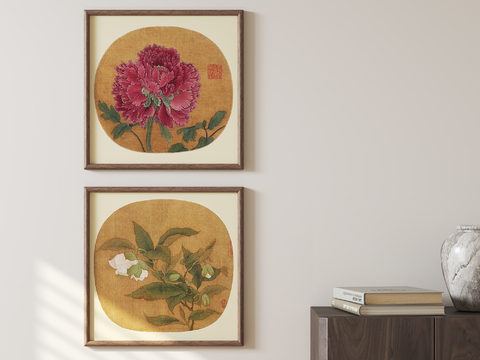 Neo-Chinese Style Decorative Painting Art Painting Hanging Painting