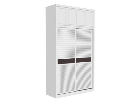 modern shutter door wardrobe