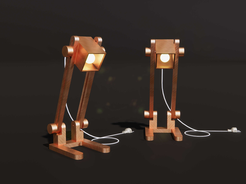 Metal Style Table Lamp Copper Table Lamp