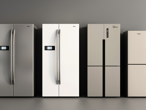 Modern refrigerator with door refrigerator