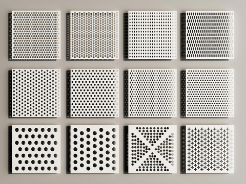 Perforated plate Hollow plate Perforated plate Wall