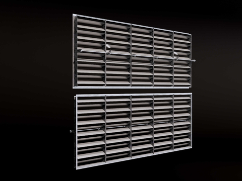 mechanical louver