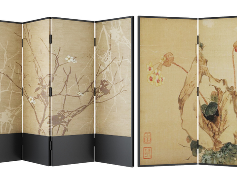 Neo-Chinese Style screen