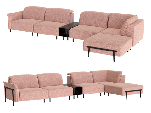 Corner sofa Multiplayer sofa