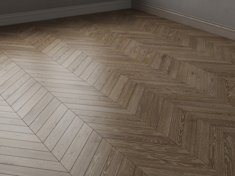 Modern wood floor fishbone wood floor