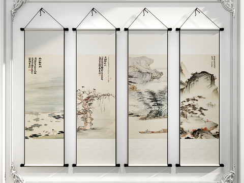 Neo-Chinese Style Decorative Hanging Painting