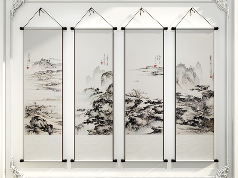 Neo-Chinese Style Decorative Hanging Painting