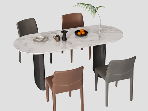 Modern Dining Table and Chair