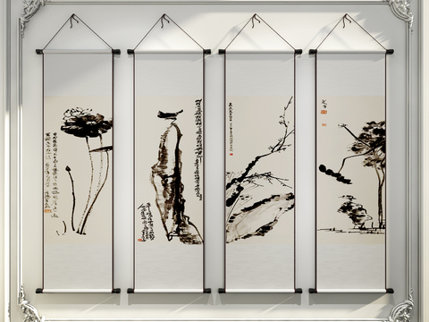 Neo-Chinese Style Decorative Hanging Painting