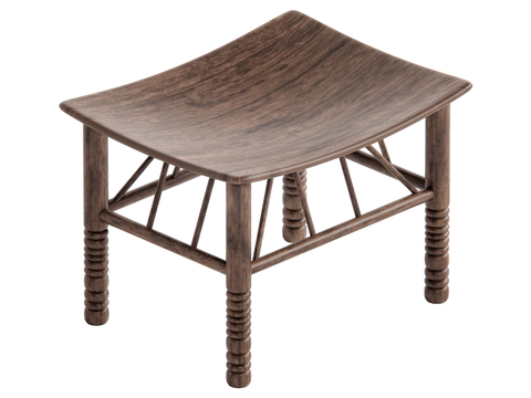 Quiet Stool Low Stool Wooden Stool Bench