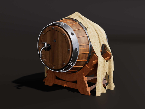 Oak Barrel Whiskey Barrel