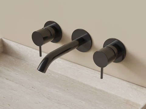 Modern faucet in-wall faucet