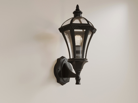 French Wall Lamp Iron Wall Lamp Outdoor Wall Lamp