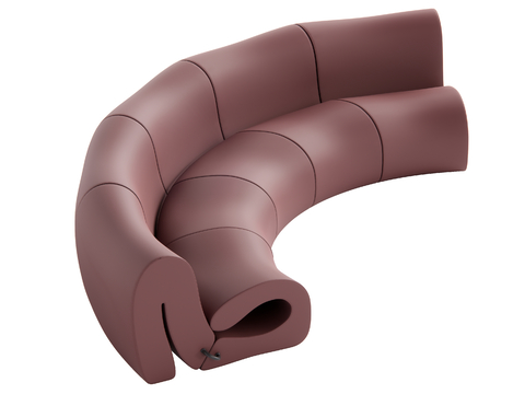 shaped sofa curved sofa