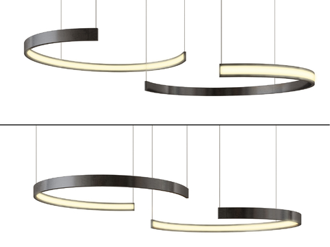 Modern chandelier