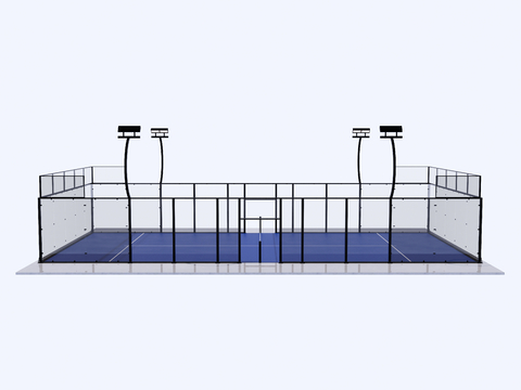 Outdoor tennis court Tennis training venue