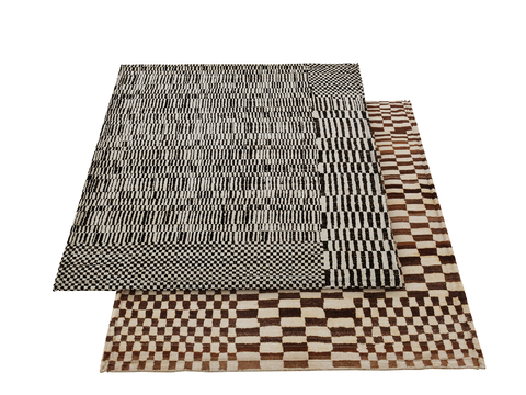 Abstract carpet square carpet