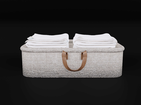 Bathroom products towel basket