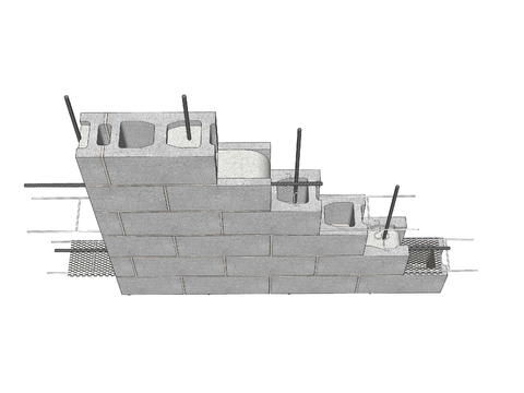 Small Block Core Building Process